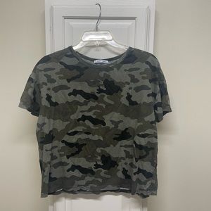 Camo Zara T Shirt - Women's M